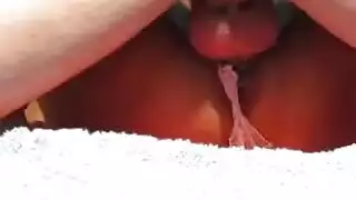 فيلم إباحي: أنين الزوجة العالي بينما يملأ بلاك بول مهبلها