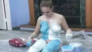 جماع شرجي حار: رجل حار يسيطر على فتحة شرج آشلي الضيقة