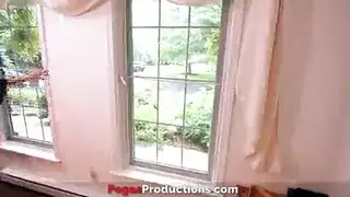 نافورة قذف من المهبل بعد اختراق مزدوج متطرف