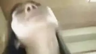 عاهرة صينية كبيرة الثدي يتم ممارسة الجنس معها في الوجه وإنزال المني داخلها