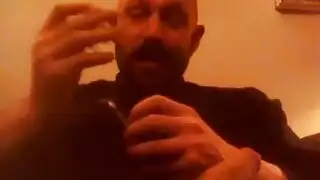 شقراء تنفث دخانًا وتحصل على عمل أنابيب عميق